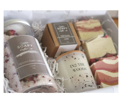 Gift packs handmade soap Soapy Butter Co