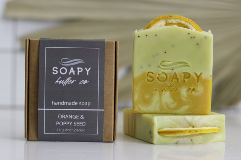 Orange & Poppy Seed Soap